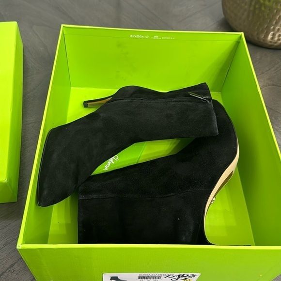 SAM EDELMAN Ulissa Mid-Heel Dress Booties - Picture 2 of 11